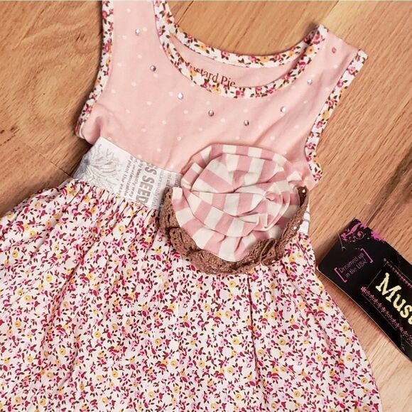NWT Mustard Pie Olivia Dress in Sugar Blossom - Picture 3 of 6